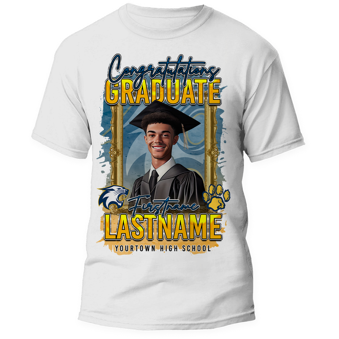 Center Print Graduation Shirt