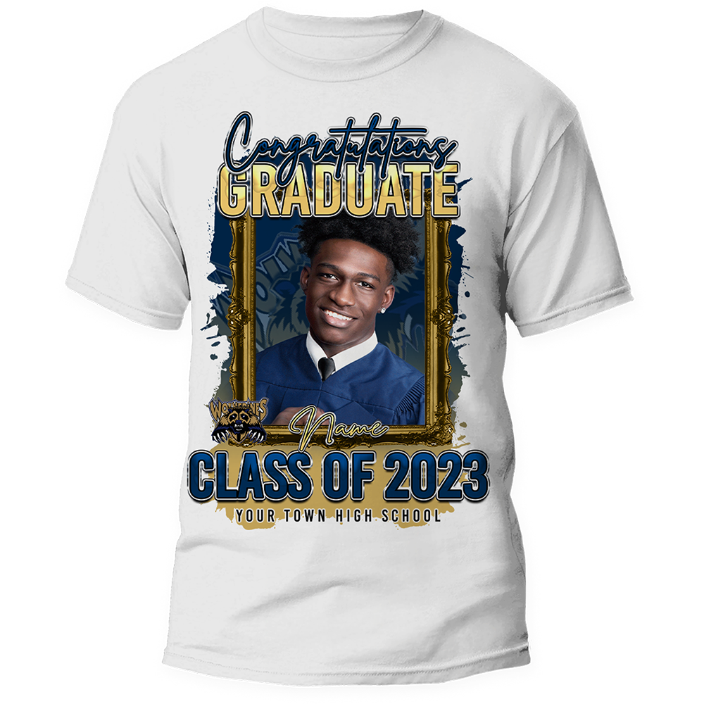 Center Print Graduation Shirt